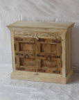 Vintage Indian Timber Vanity 01 - 90cm Length