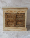 Vintage Indian Timber Vanity 09 - 90cm Length