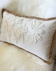 White Palm Island Lumbar Cushion 30x50cm