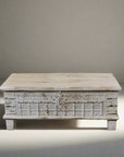 White Wash Indian Timber Dowry Chest | Made To Order