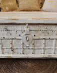 White Wash Indian Timber Dowry Chest | Made To Order