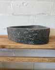 XL River Stone Basin 06 - 52 x 47 x 16.5cm