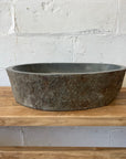 XL River Stone Basin 09 - 55 x 38 x 15cm