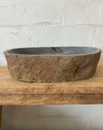 XL River Stone Basin 11 - 59.5 x 38.5 x 15.5cm
