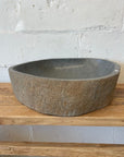 XL River Stone Basin 17 - 54.5 x 46 x 15cm