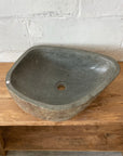 XL River Stone Basin 31 - 54 x 42 x 15cm