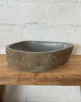 XL River Stone Basin 31 - 54 x 42 x 15cm