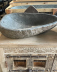 XL River Stone Basin 01 - 59 x 45.5 x 15cm
