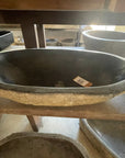 XL River Stone Basin 34 - 59 x 37 x 15.5cm
