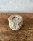 Natural Marble Stone Tealight Candle Holder 8cm