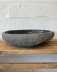 XXL River Stone Basin 08 - 61 x 46 x 15cm