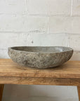XXL River Stone Basin 11 - 60.5 x 44 x 16cm