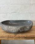 XXL River Stone Basin 12 - 65 x 43 x 15.5cm
