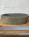 XXL River Stone Basin 20 - 63.5 x 38.5 x 15cm