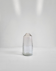 Handblown Hammered Glass Bud Vases: Blush / Siena