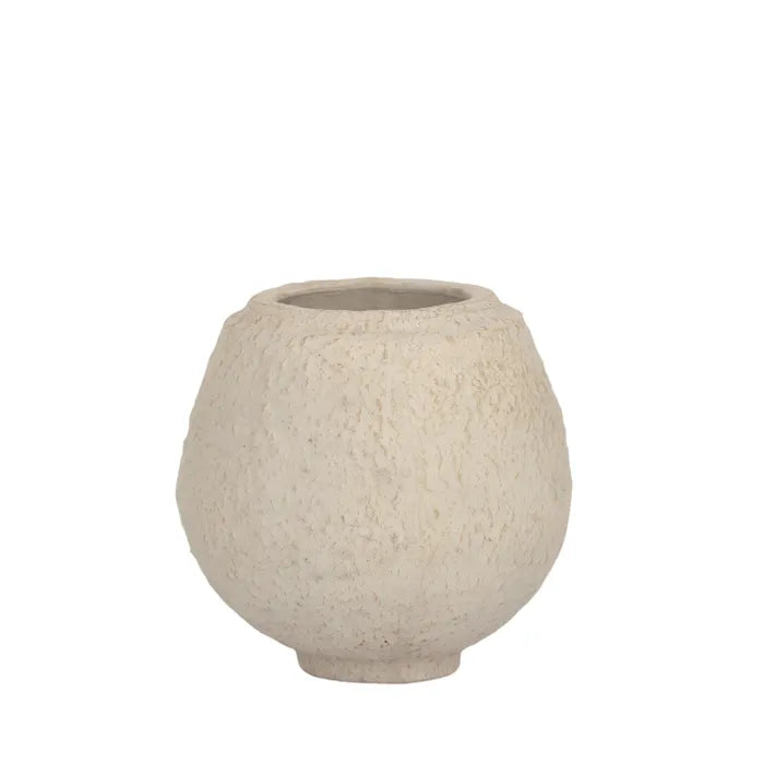 Macadam Terracotta Pot 16x15.5cm Natural