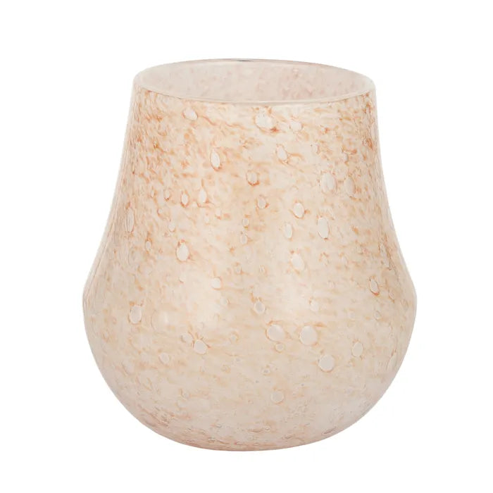 Ottilie Pink Glass Vase 20x20cm
