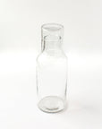 Handblown Hammered Glass Carafe: Blush