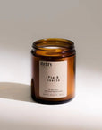 Medium Amber Drift Trading Co. Soy Wax Candles