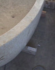 Oval Full Polished Marble Stone Bath 01