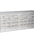 Indian White Wash Timber 220cm Sideboard | Made To Order