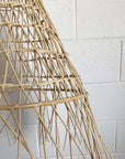 Small Aloha Woven Rattan Pendant