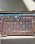 Antique Detailed Indian Pitara Box/ Trunk