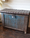 Antique Detailed Indian Pitara Box/ Trunk