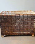 Antique Detailed Indian Pitara Box/ Trunk