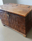 Antique Detailed Indian Pitara Box/ Trunk