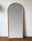 Arch Rattan Mirror 80x180cm