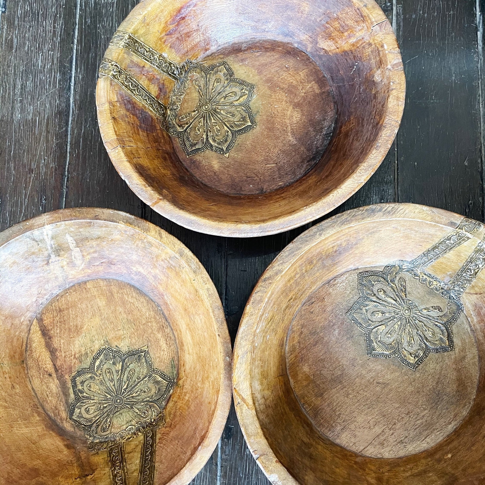 Assorted Brass Decor Indian Parats