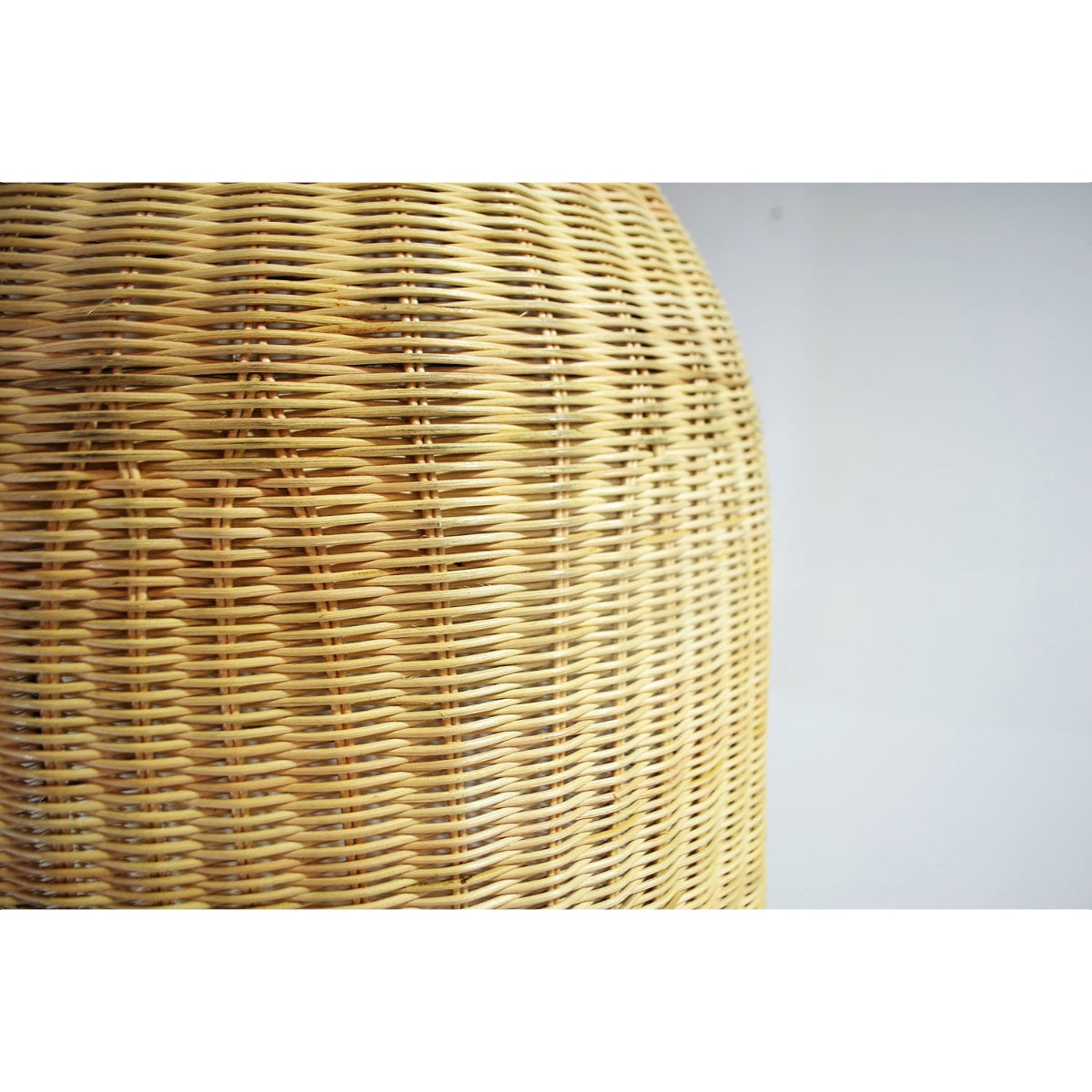 Bell Rattan Pendant