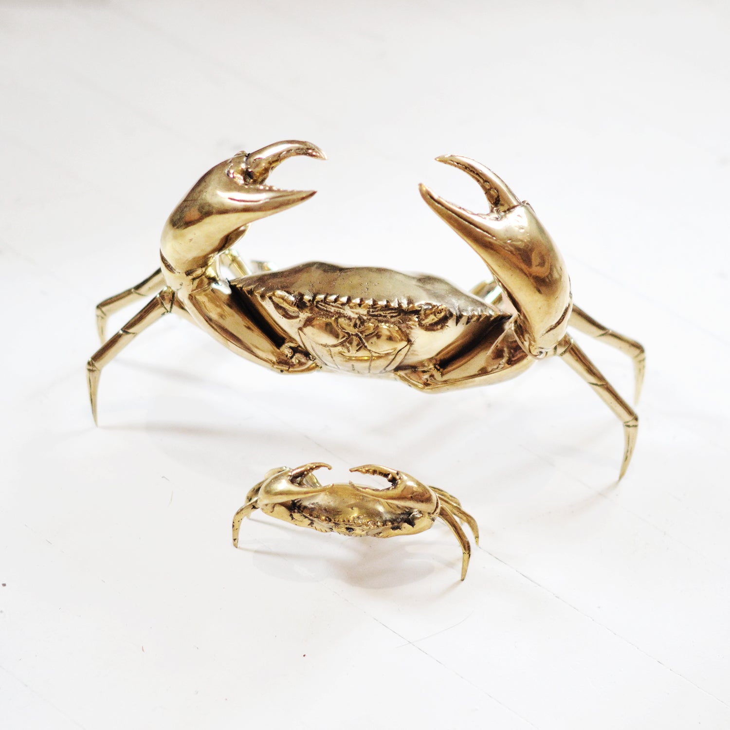 Large Brass Crab