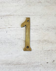 Brass House Numbers