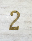 Brass House Numbers