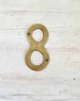 Brass House Numbers