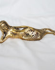Brass Lounging Mermaid Bottle Opener