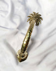 Brass Palm Door Handle 25cm