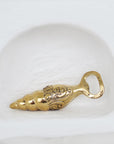 Brass Shell Bottle Opener