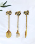 Brass Tropical Palm Knife