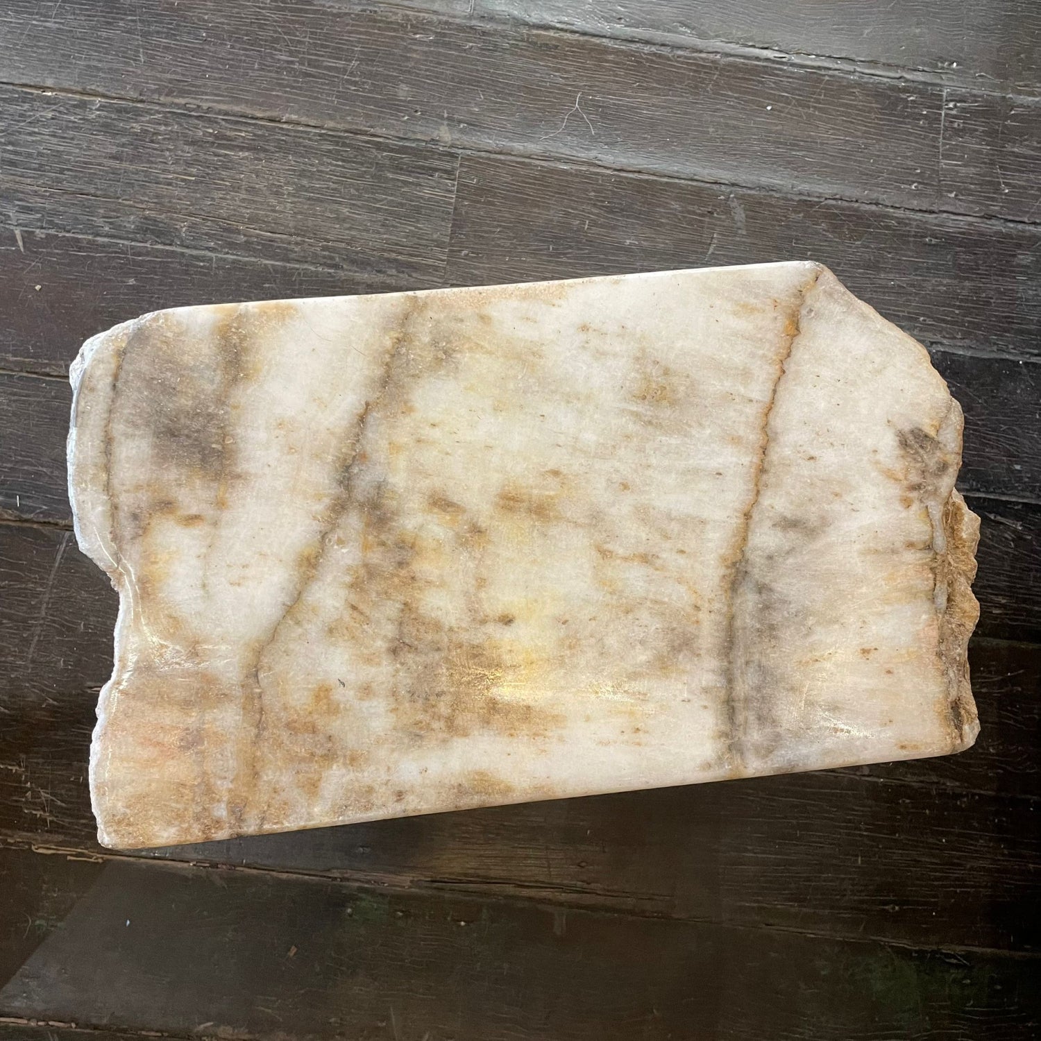 Natural Edge Onyx Side Table | Made To Order