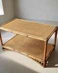 Caramel Bangalow Split Cane Coffee Table
