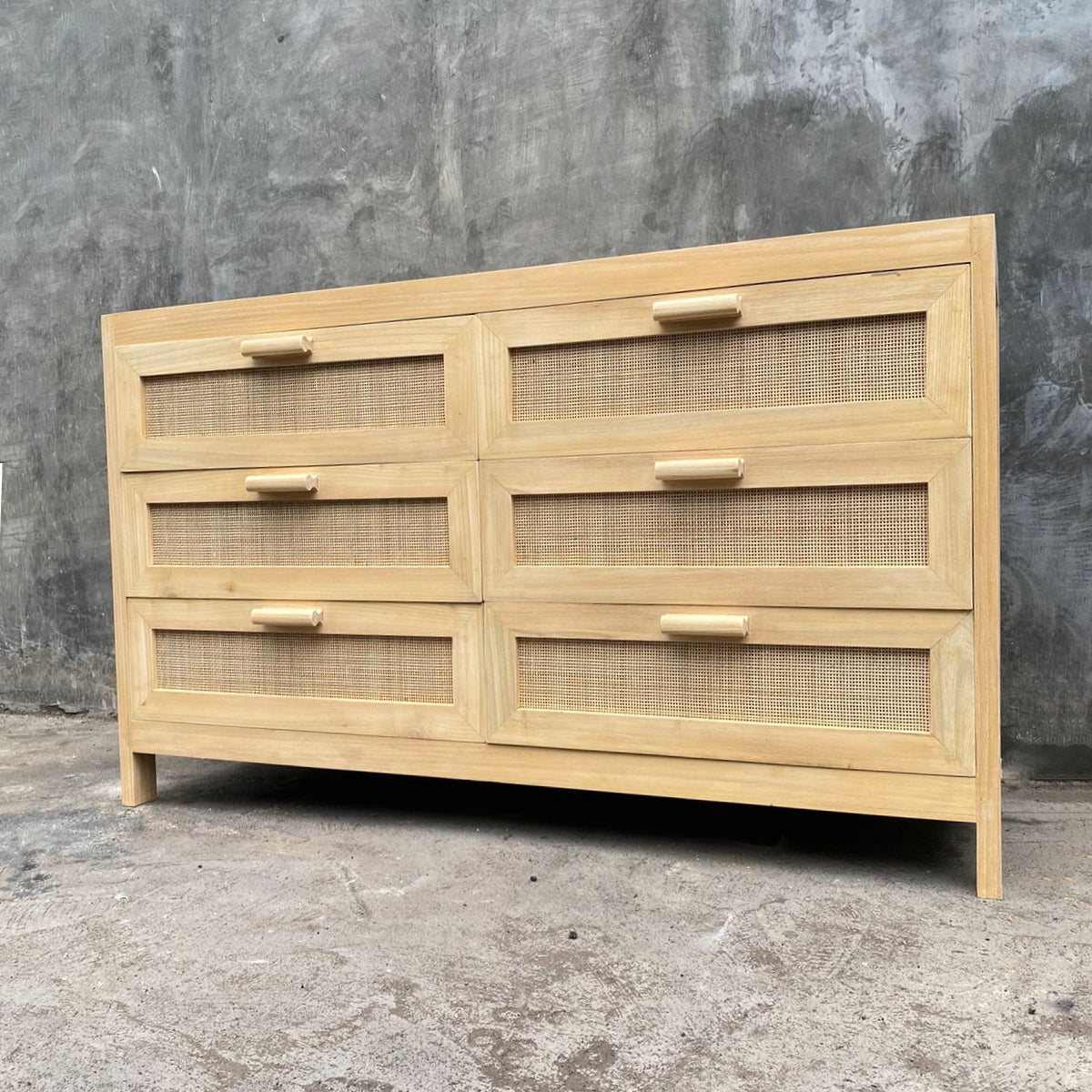 Casa Chest of 6 Timber Drawers