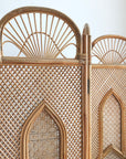 Chapel Rattan 3 & 4 Panel Screen Room Divider