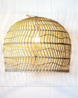 Medium Sway Rattan Pendant
