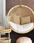 Dusk Single Round Cane Hanging Chair | Made To Order