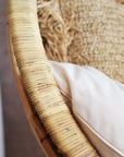 Dusk Single Round Cane Hanging Chair | Made To Order