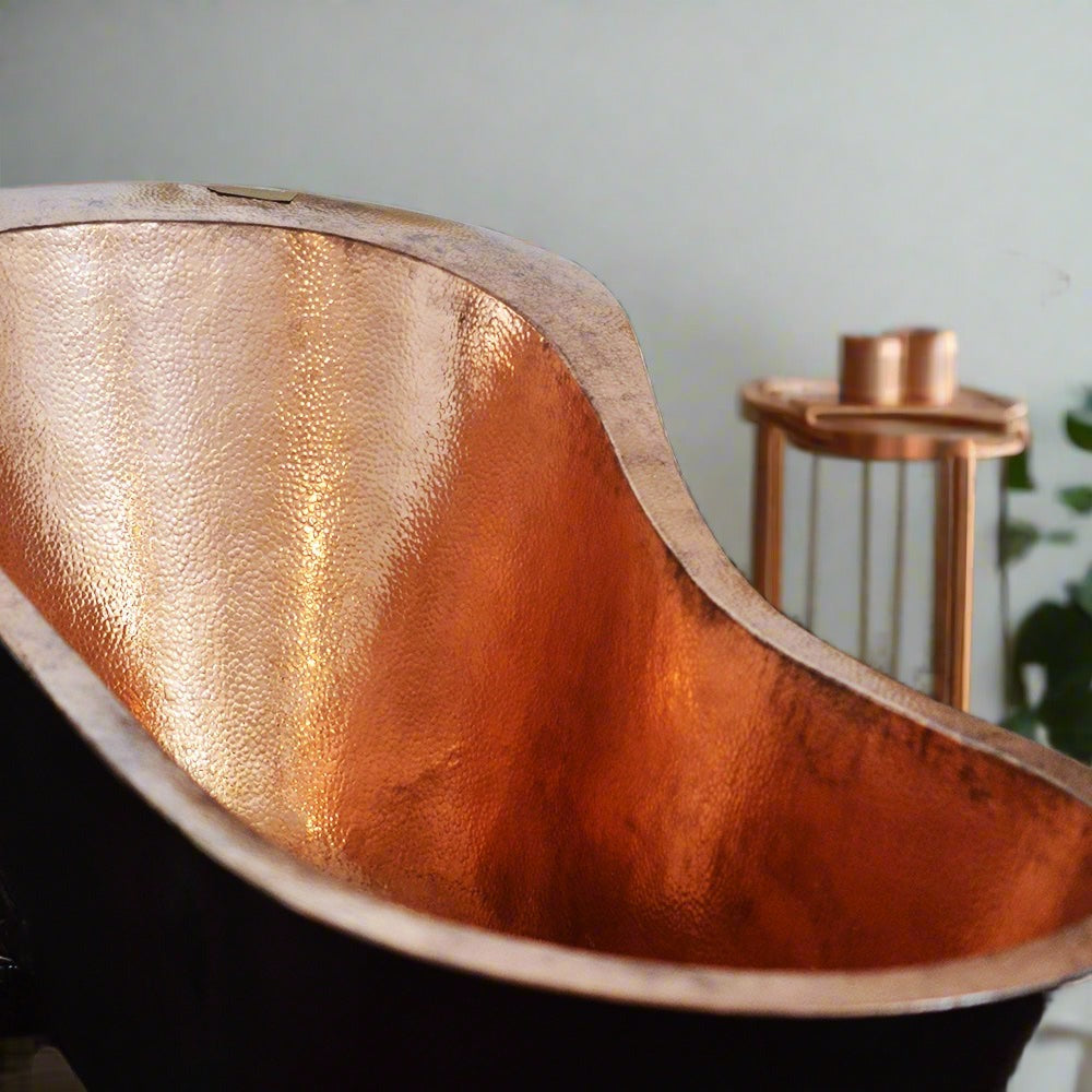 Freestanding Claw Foot Copper Bath