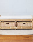 Gratitude Rattan Bench Seat